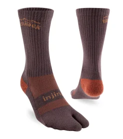 Crew Performance Split-Toe Socks (Dusty Plum)