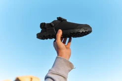 Mountain Clog - Synthetic Suede (Obsidian Black)